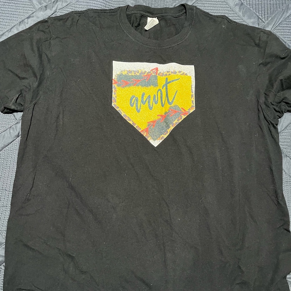 Custom Aunt softball shirt